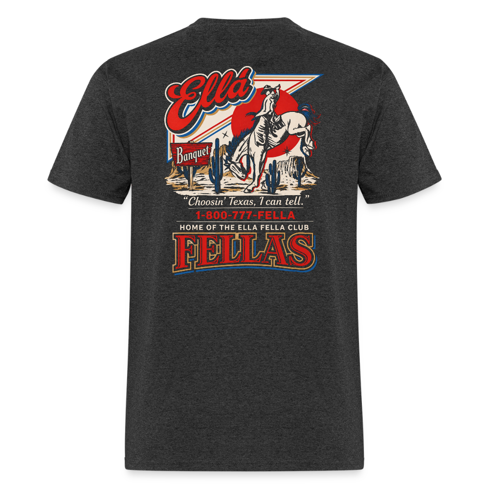 Ella Fellas Shirt - heather black