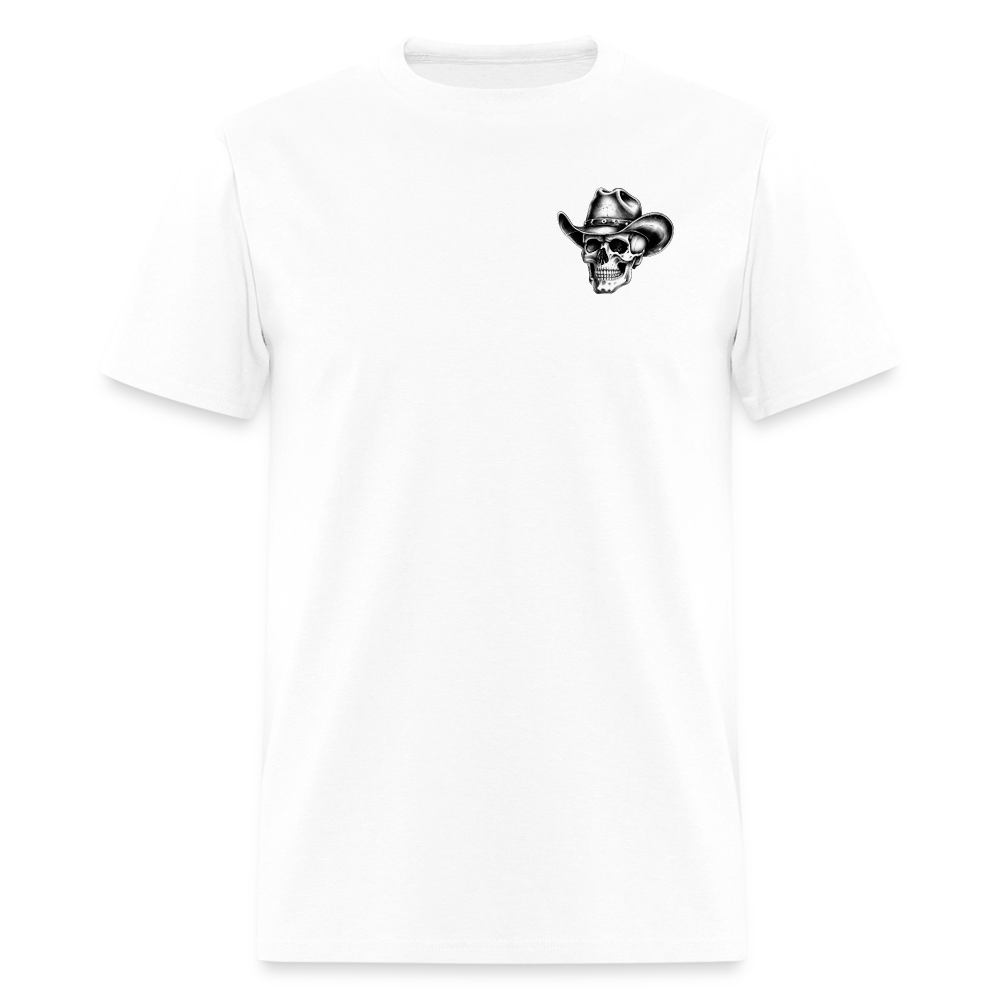 Turtles All the Way Down Tee - white