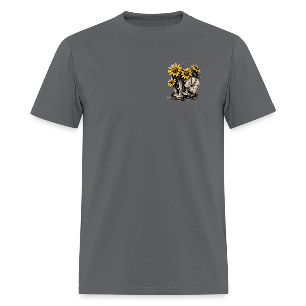 Flowers In The Dark™ Tee - charcoal
