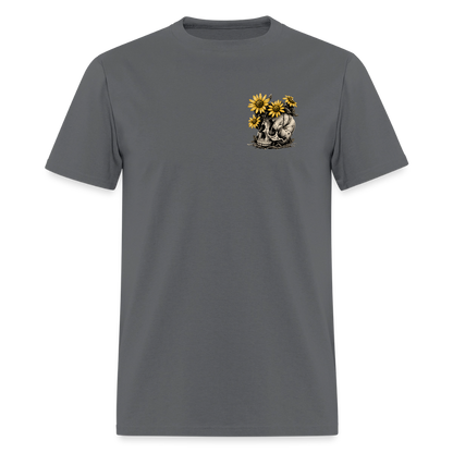 Flowers In The Dark™ Tee - charcoal