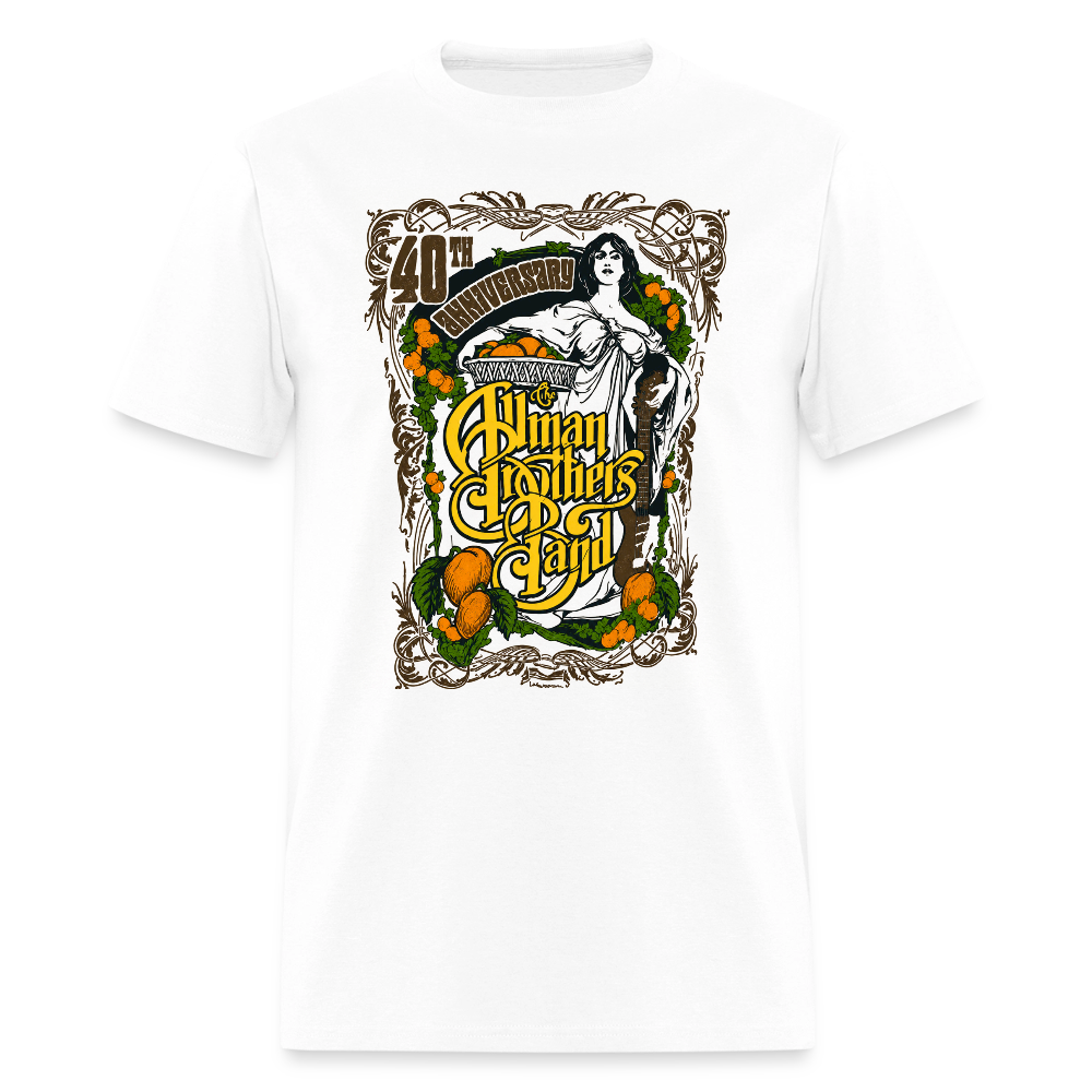 Allman Brothers 40th Shirt - white