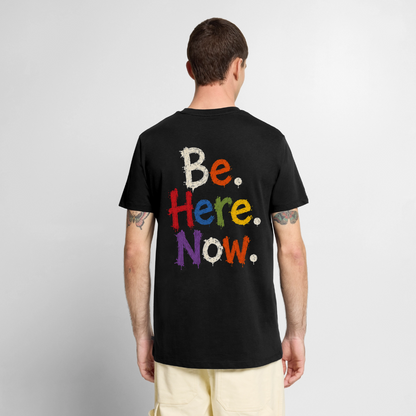Be. Here. Now.™ Premium Graphic Tee - black