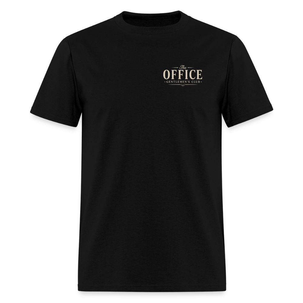 "The Office" Gentlemen's Club Tee - black