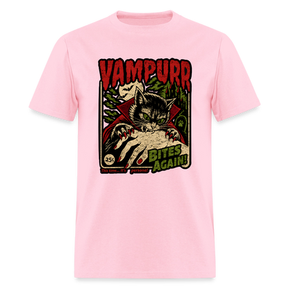 Vampurr Bites Again Shirt - pink