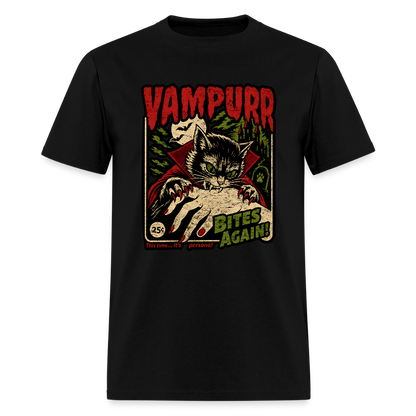 Vampurr Bites Again Shirt - black