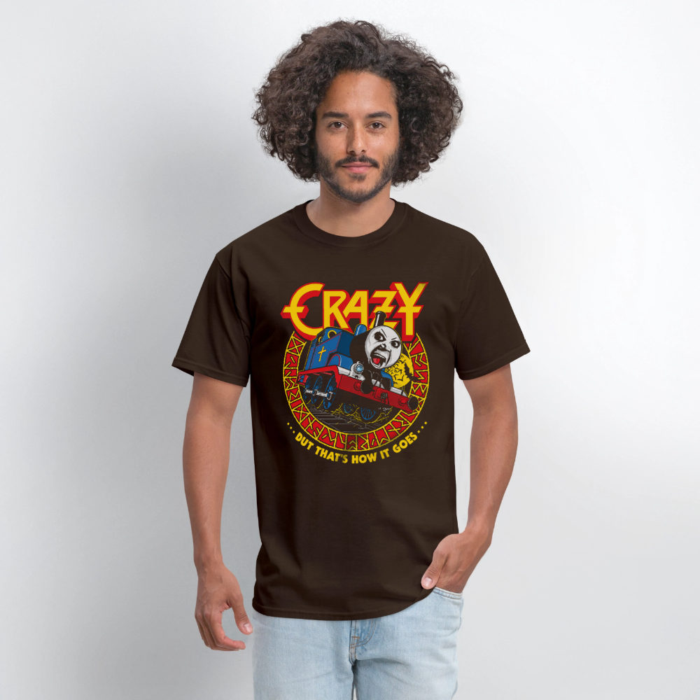Crazy Train Shirt - brown
