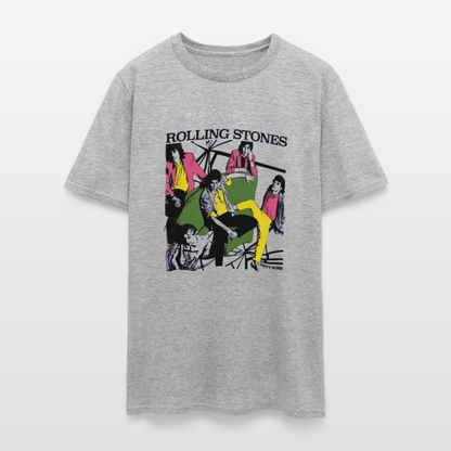 Rolling Stones Shirt - heather gray