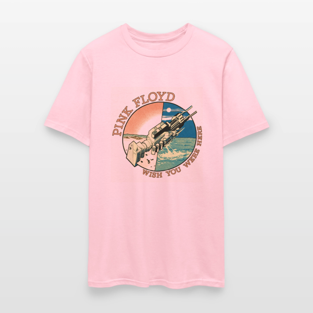 Wish You Were Here Shirt - pink