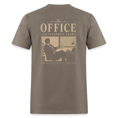 "The Office" Gentlemen's Club Tee - safari