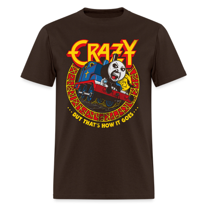 Crazy Train Shirt - brown