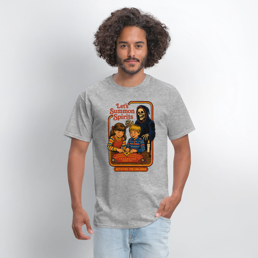 Let's Summon Spirits Shirt - heather gray