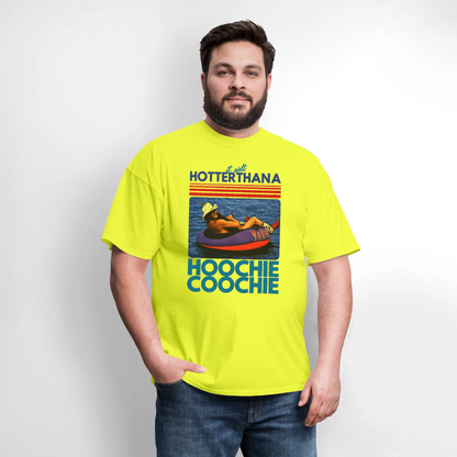 Hoochie Coochie Shirt - safety green