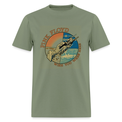 Wish You Were Here Shirt - military green