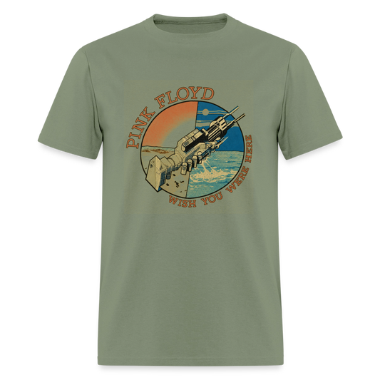 Wish You Were Here Shirt - military green