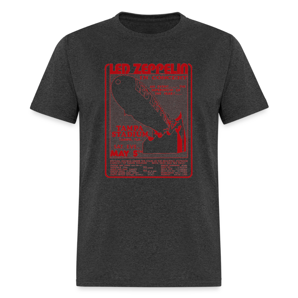 Zeppelin Tampa Stadium Shirt - heather black