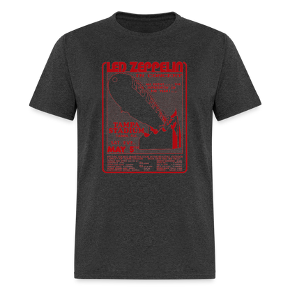 Zeppelin Tampa Stadium Shirt - heather black
