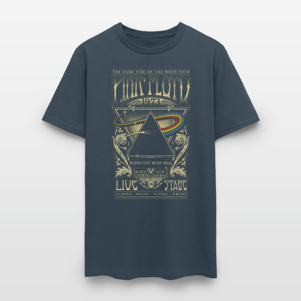 Pink Floyd Radio City Tour Shirt -  blue dusk
