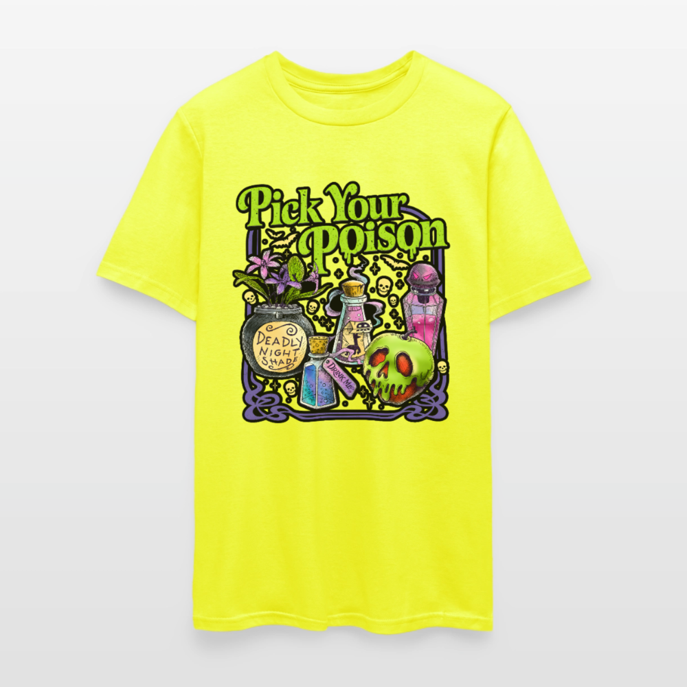Pick Your Poison Shirt - safety green