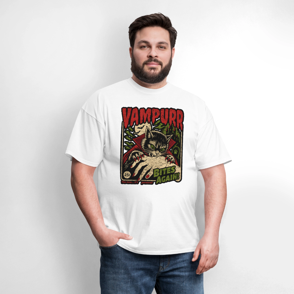 Vampurr Bites Again Shirt - white