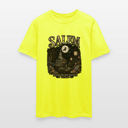 Salem Mass. Shirt - safety green