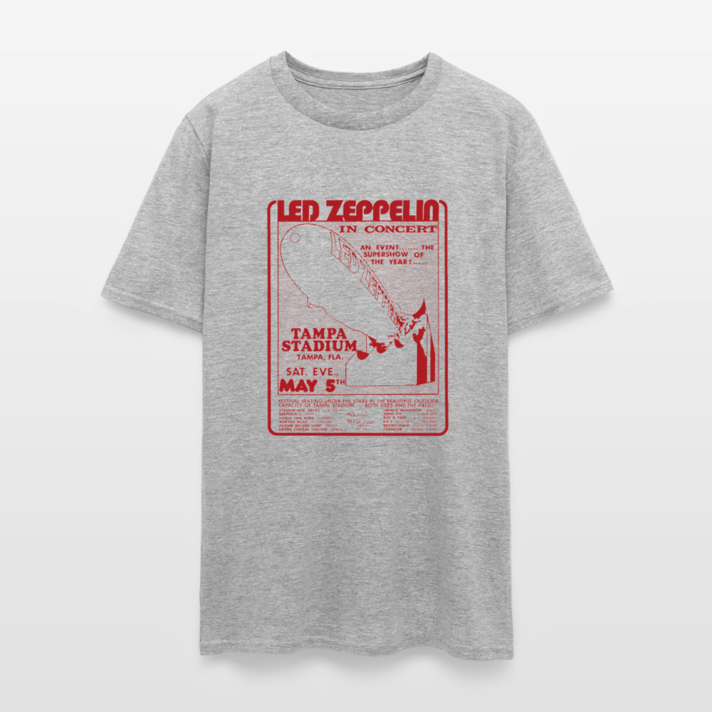 Zeppelin Tampa Stadium Shirt - heather gray