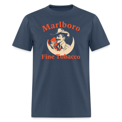 Marlboro Man in the Moon Shirt -  blue dusk