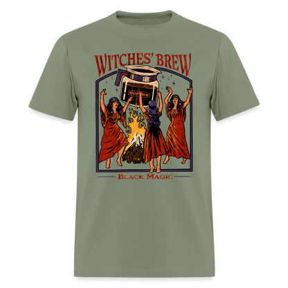 Witches Brew Shirt - military green