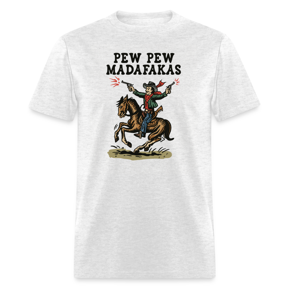Pew Pew Shirt - light heather gray