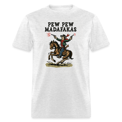 Pew Pew Shirt - light heather gray
