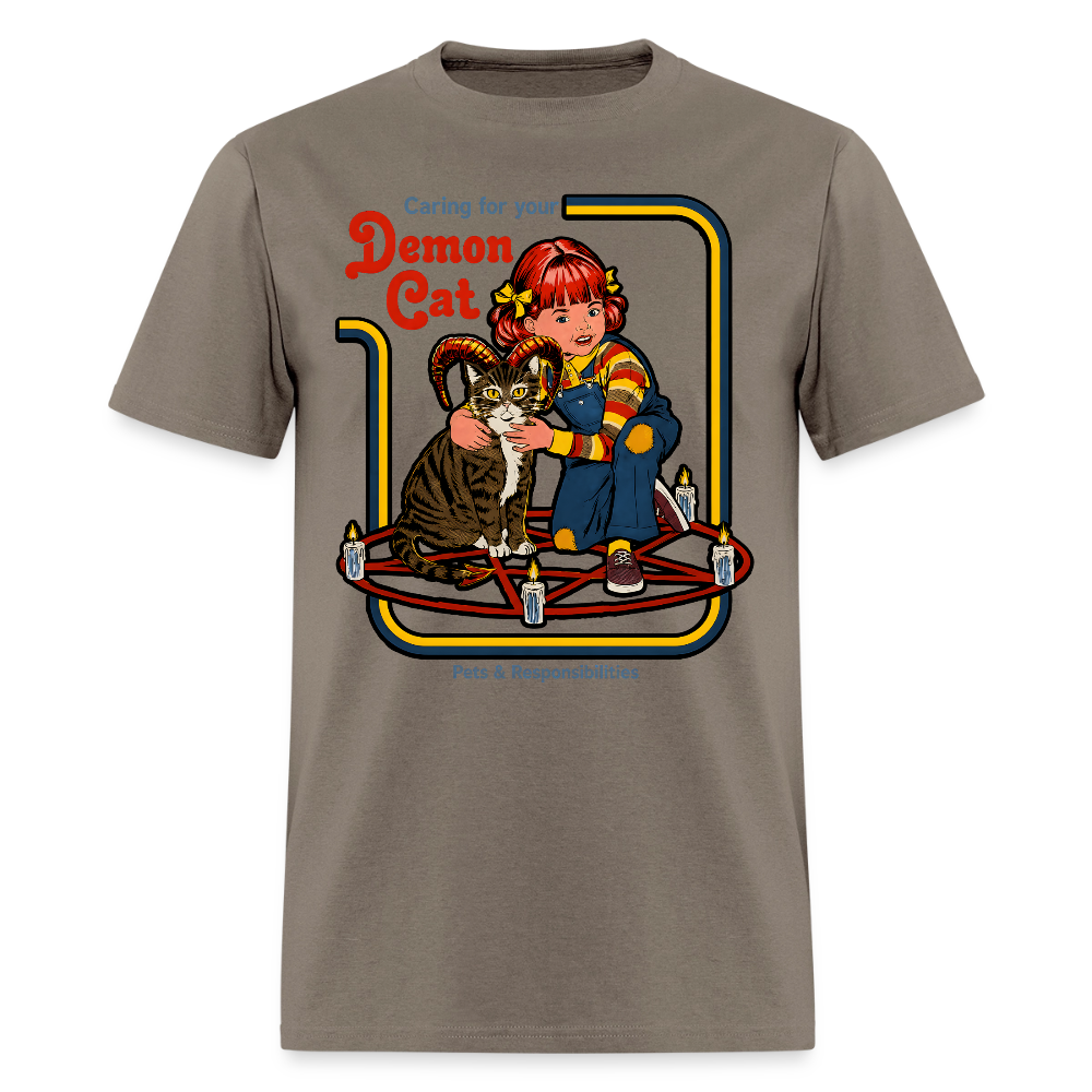 Demon Cat Shirt - safari
