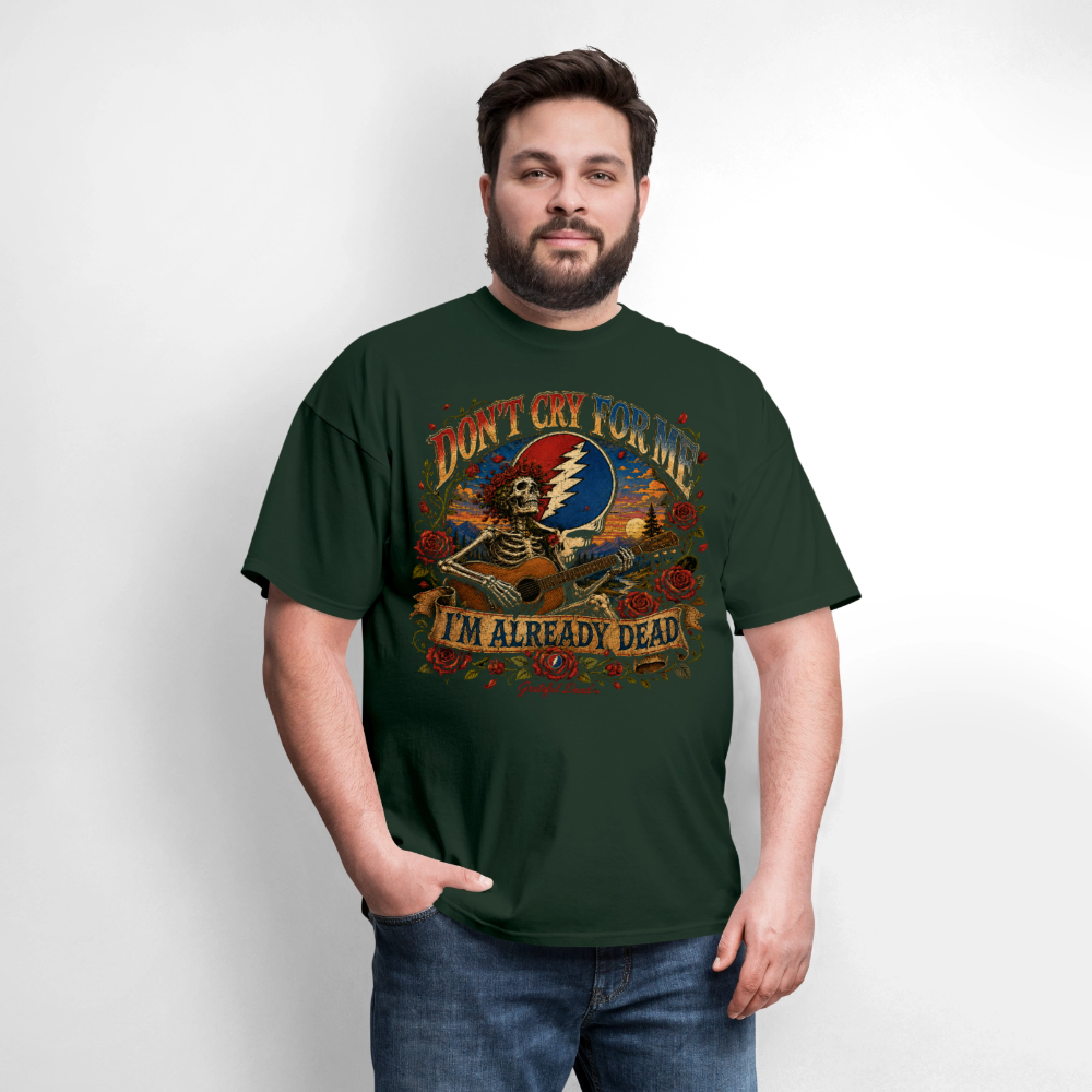 I'm Already Dead Tee - forest green
