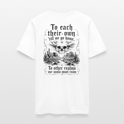 Turtles All the Way Down Tee - white