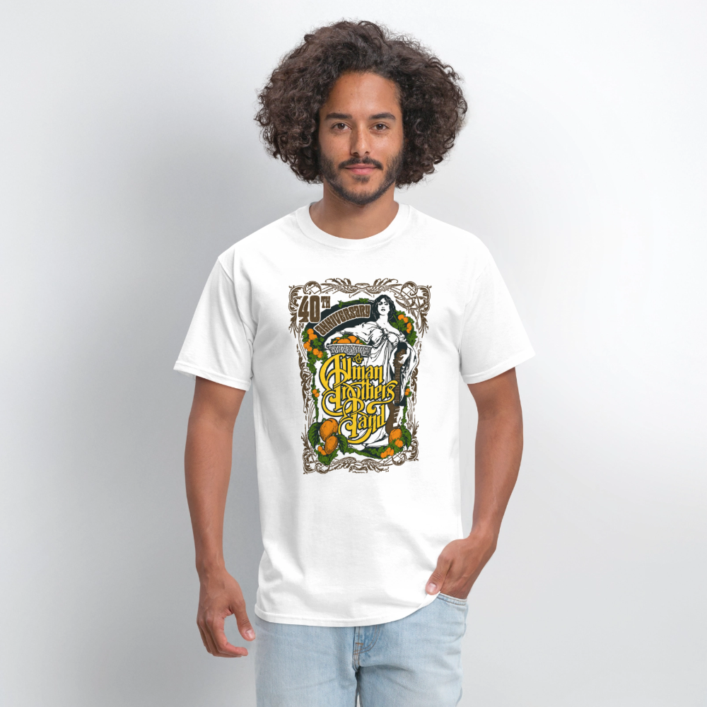 Allman Brothers 40th Shirt - white