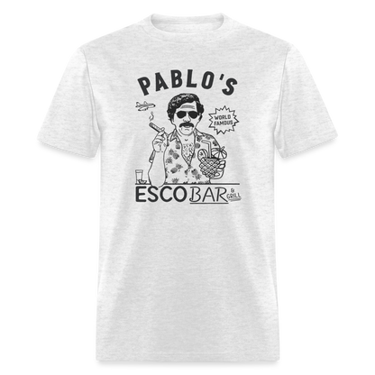 Pablo's EscoBar and Grill Shirt - light heather gray