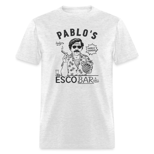 Pablo's EscoBar and Grill Shirt - light heather gray