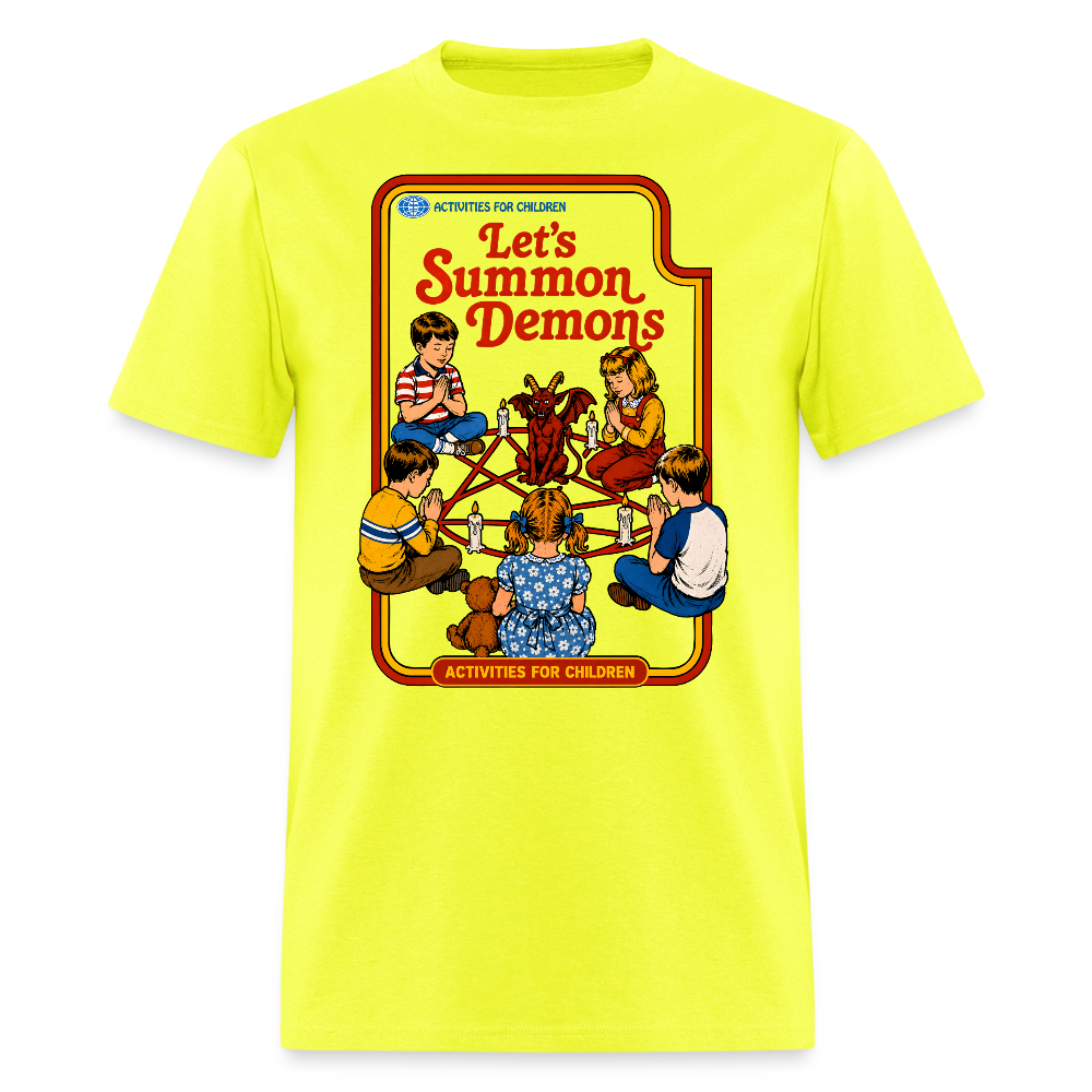 Summon Demons Shirt - safety green