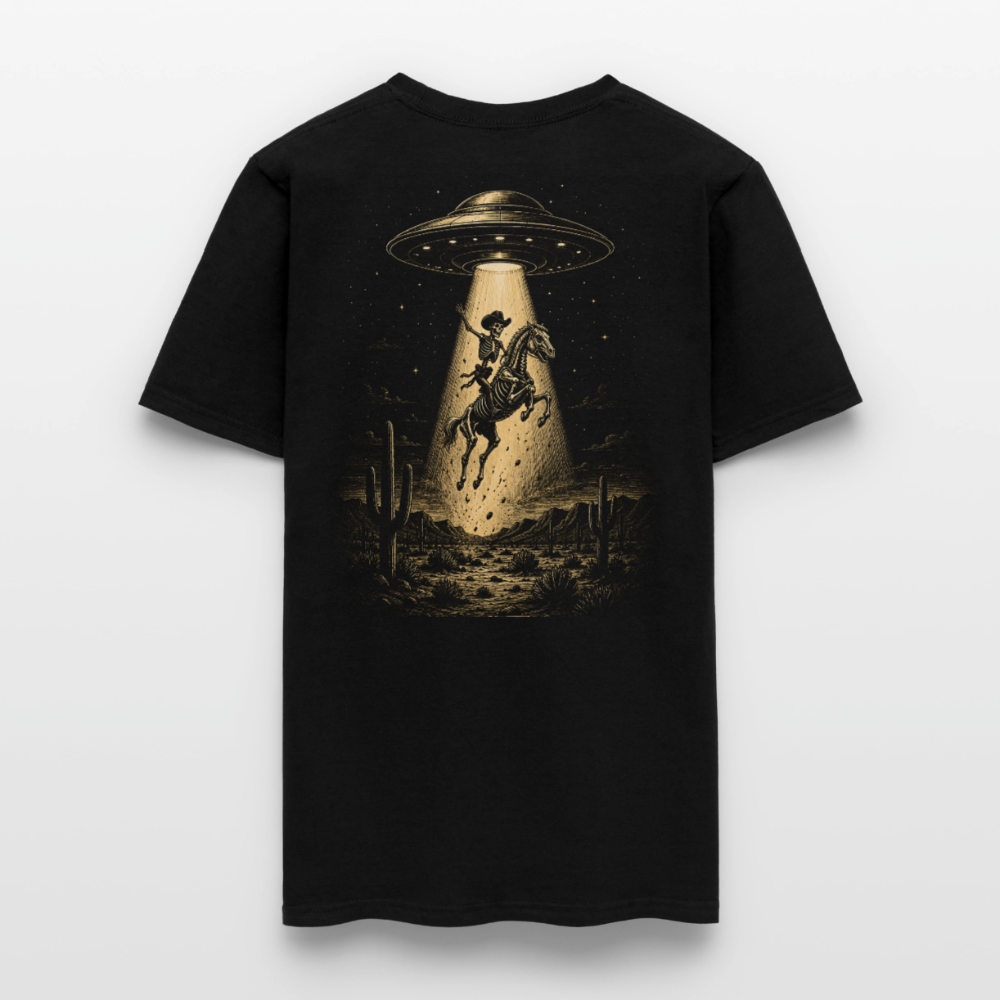 Modelo Skeleton Cowboy vs Aliens Shirt - black