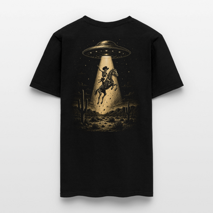 Modelo Skeleton Cowboy vs Aliens Shirt - black