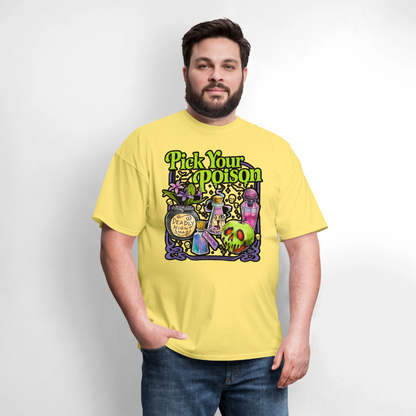 Pick Your Poison Shirt - cornsilk