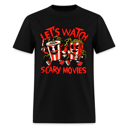 Scary Movies Shirt - black