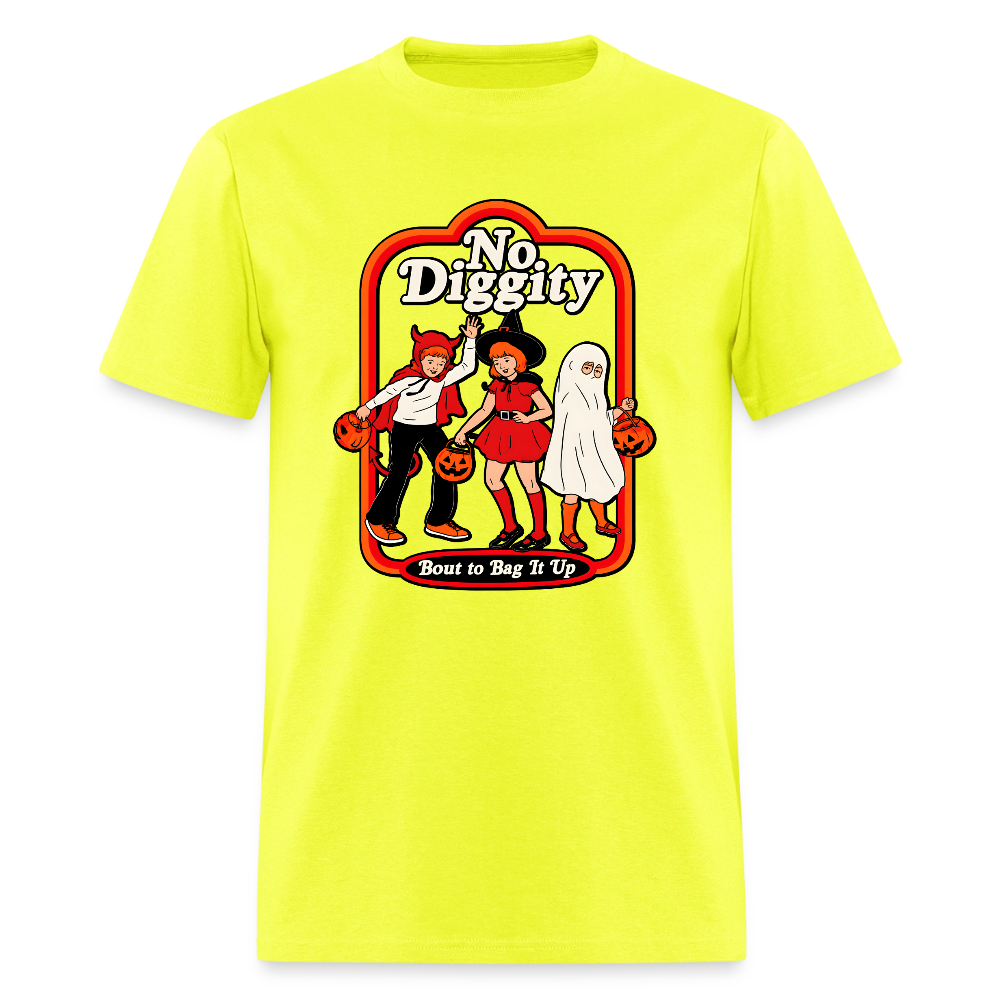 No Diggity Shirt - safety green