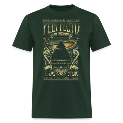 Pink Floyd Radio City Tour Shirt - forest green