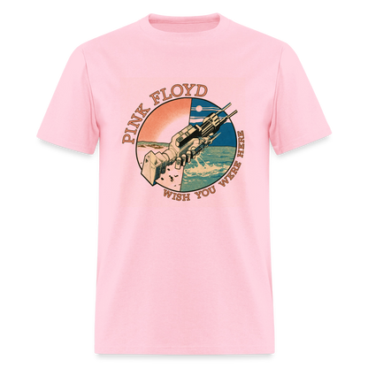 Wish You Were Here Shirt - pink