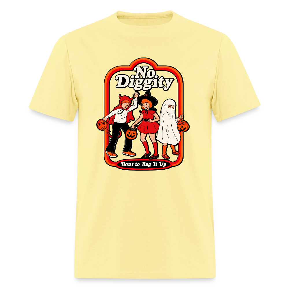 No Diggity Shirt - cornsilk