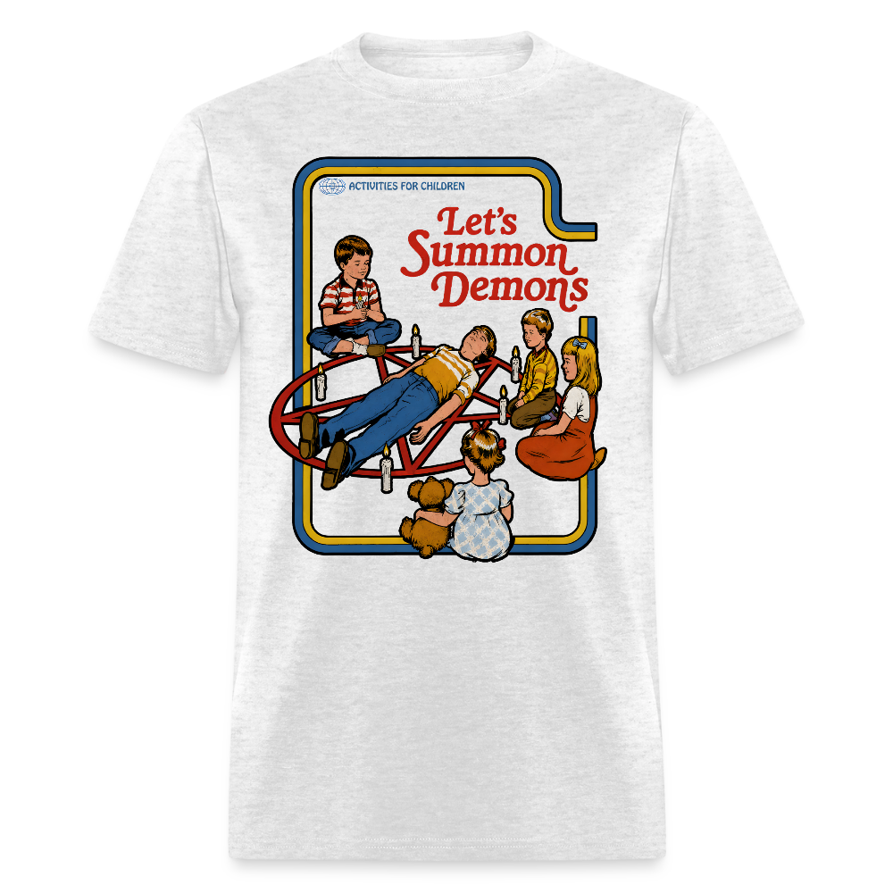 Sacrifice and Summon Shirt - light heather gray