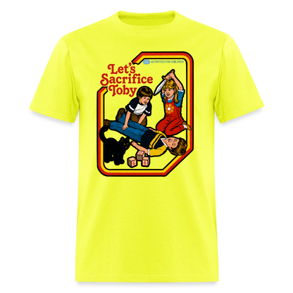 Sacrifice Toby Shirt - safety green