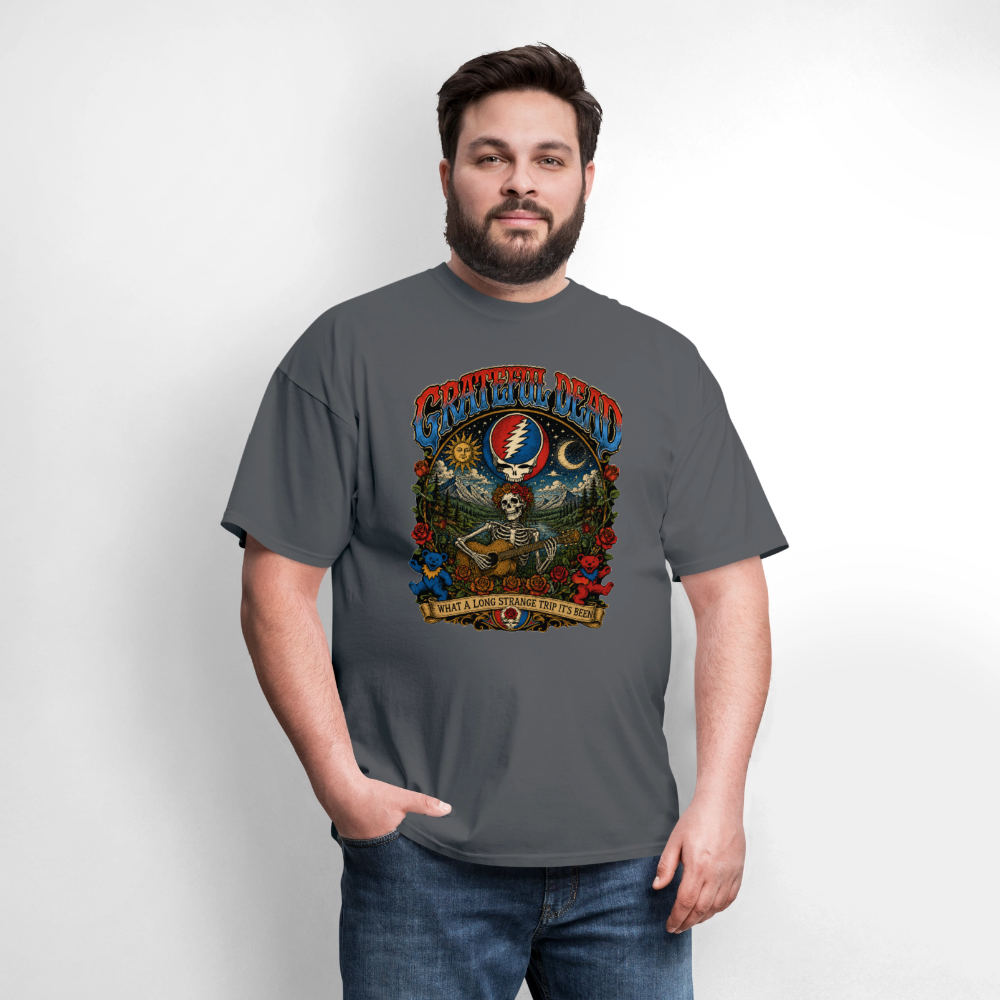 Long Strange Trip Shirt - charcoal