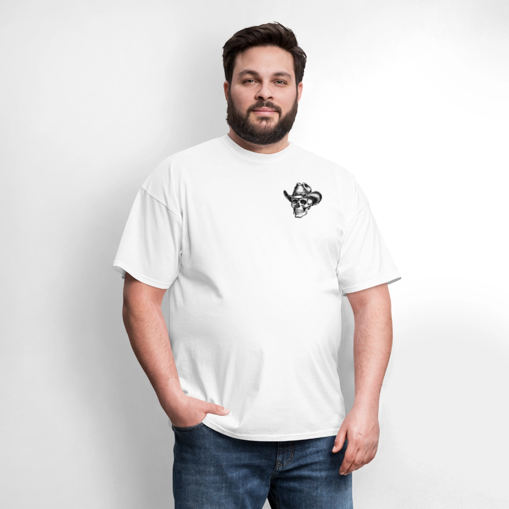Turtles All the Way Down Tee - white