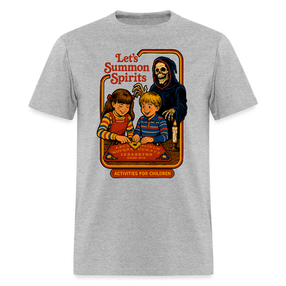Let's Summon Spirits Shirt - heather gray