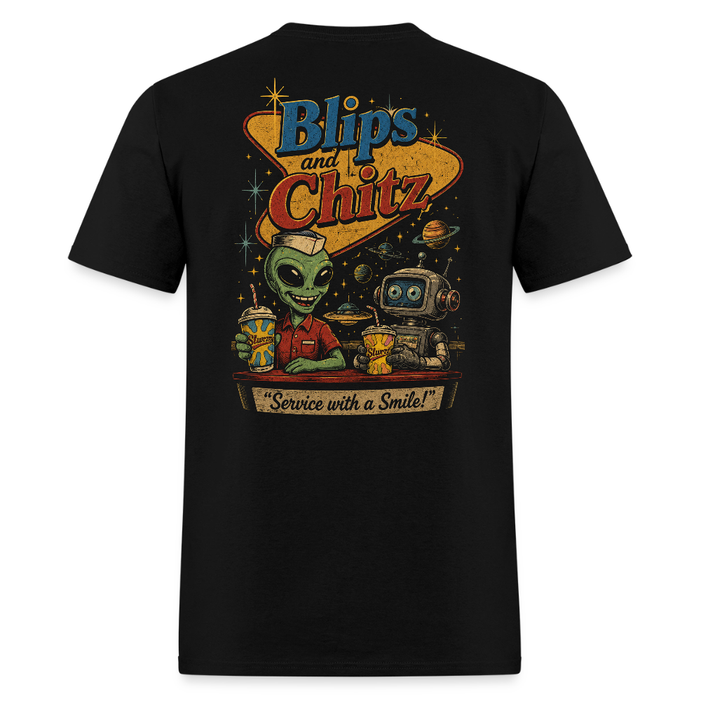 "Blips and Chitz" Shirt - black